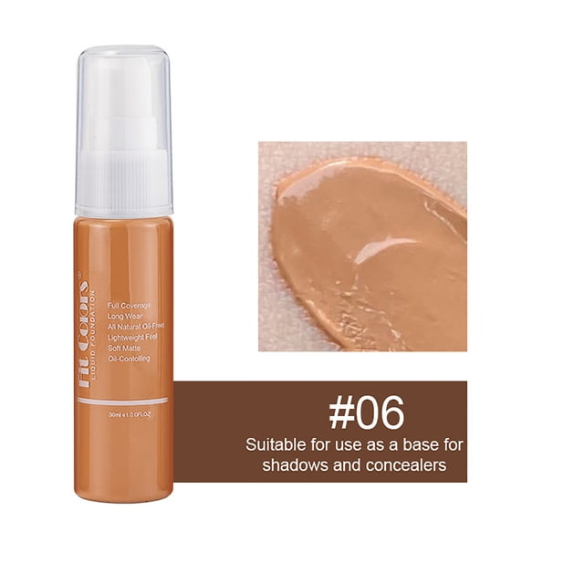 Liquid Brightening Highlight Matte Oil Control Concealer Facial Concealer Color Changing For Women Girls