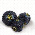 thumbnail image 3 of Dog Food Ball Bone Design Bite-resistant Dog Chew Ball Toy Food Dispenser Ball, 3 of 7
