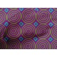 thumbnail image 4 of oneOone Organic Cotton Voile Fabric Diamond & Circle Block Decor Fabric Printed BTY 42 Inch Wide, 4 of 4