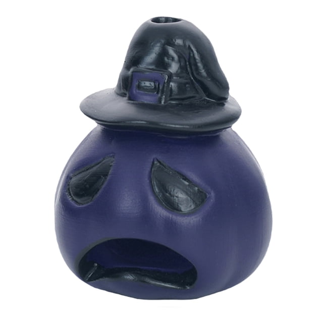 Aztec Death Whistle, Purple Skull Ceramic Screaming Whistle, Authentic Loud Sound for Events, Aztec Cultural Artifact for Collection and Prank