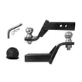 thumbnail image 2 of 4 Inch Drop Towbar Tow Bar Ball Mount Tongue Hitch Trailer Car RV Boat Parts Accessories ,Dependable Strength, 2 of 6