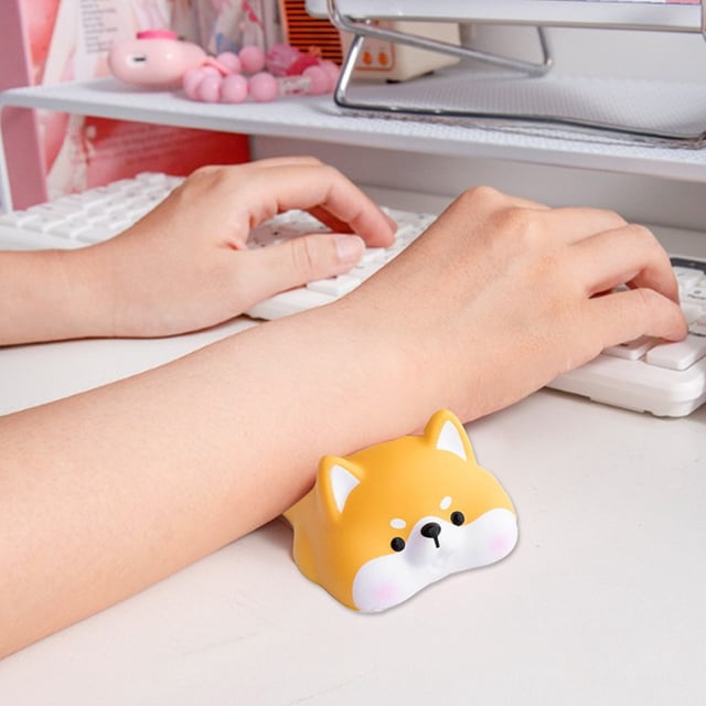 Yhmxh Office Desk Accessories Office Supplies Mouse Wrist Repose Cute Mini Ergonomic Mouse Wrist Repose Wrist Pad Desk Wrist Pad Wrist Repose Soft Palm Suitable For Computer Learning Office