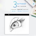 thumbnail image 4 of Meitianfacai Back to School Clearance! Portable A5 Tracing LED Copy Board Light Box,Slim Light Pad, USB Power Copy Drawing Board Tracing Light Board For Artists Designing, Animation, Sketching, 4 of 7