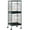Green, variant on PawHut 2 In 1 Bird Cage Aviary with Wheels, Wood Perch, Black