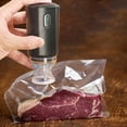 thumbnail image 1 of Yhmxh Kitchen Gadgets Cooking Gadgets Kitchen Gifts Vacuum Sealer Packaging Machine Food Vacuum Compression Bag Special Pump Handheld Household Vacuum Machine USB Vacuum Machine Packaging Machine, 1 of 5