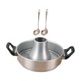 thumbnail image 3 of Elodie Mini Hot Pot Easy Carrying Sturdy Camping Cooker for Home Restaurant Parties 24cm, 3 of 8