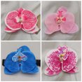 thumbnail image 4 of Decodeary 50 Pcs Têtes d'Orchidées Artificielles Réalistes avec et Longue Durée Rouge 1 Ensemble, 4 of 6