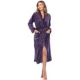 thumbnail image 2 of White Mark Women's Super Soft Lounge Robe, 2 of 6