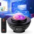 thumbnail image 1 of Projecteur d'Étoiles à DEL Lumière Galaxie Veilleuse Bluetooth 21 Modes d'Éclairage Luminosité Réglable Convient pour Fête Chambre Cadeau, 1 of 5