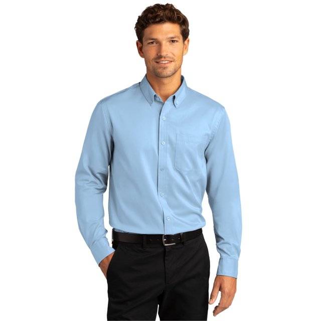 Port Authority Men's Long Sleeve SuperPro React Twill Shirt - W808