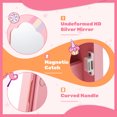 thumbnail image 4 of Costway Kids Jewelry Cabinet with Full-Length Mirror 2 Adjustable Tilt Angles Drawer Pink, 4 of 7