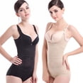 thumbnail image 2 of Combinaison Gainante Intégrale pour Femmes, Gaine Taille pour Femmes, Justaucorps Gainant avec Contrôle du Ventre, Gaine en U, 2 of 7