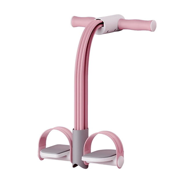 BKER Foot Pedal Resistance Band Pedal Puller Resistance Rope Upgraded Smart Stirrup Puller 6 Tube Multifunctional Pedal Trainer For Abdomen Waist Arm Leg 1pc