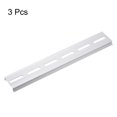 thumbnail image 3 of Unique Bargains 3pcs Aluminum DIN Rails, 8 Inches Long, 35mm Wide, 7.5mm High, Terminal Block Mounting Din Rail, 3 of 5