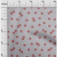 thumbnail image 1 of oneOone Cotton Poplin Fabric Pomegranate Fruit Print Fabric by The Yard 42 Inch Wide, 1 of 4