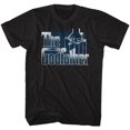 thumbnail image 1 of The Godfather T-Shirt Noir pour Adulte Argent 5TG, 1 of 2
