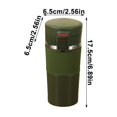 thumbnail image 3 of TIMIFIS Spatula Spoon 304 Stainless Steel Insulated Cup Basic Solid Color with Insulated Rubber Cover Coffee Cup with One Click Mechanism Car and Household Insulated Cup Kitchen Gadgets, 3 of 6