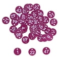 thumbnail image 2 of Étiquette de Ruche, Étiquette Numérotée Simple Belle Longue Durée de Vie Ronde Pratique pour l'Apiculture pour l'Élevage Chiffres 1 à 50, Chiffres 51 à 100, 2 of 7