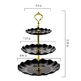 thumbnail image 3 of EGNMCR Multi-layer Candy Plate Wedding Ktv Living Room Creative Fruit Plate Dry Fruit Plate Refreshment Plate Three-layer Fruit Plate,, 3 of 5