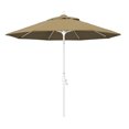 thumbnail image 1 of California Umbrella 9' Patio Umbrella in Straw, 1 of 2