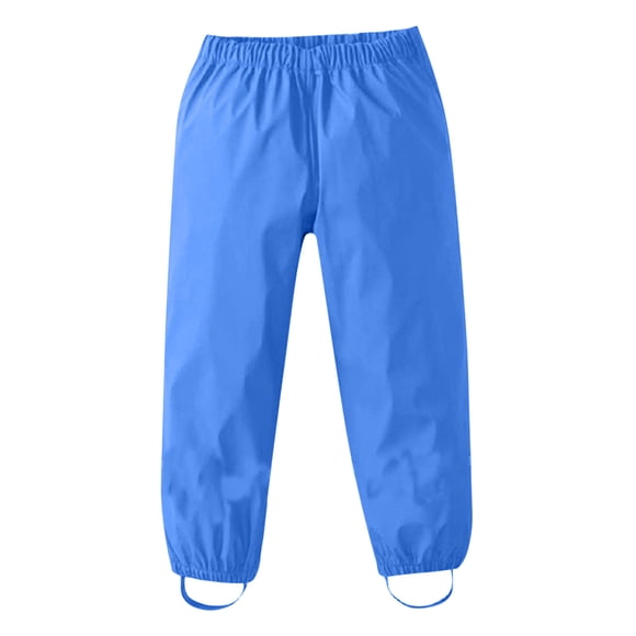 Liyamei Vêtements pour Enfants Boue Pantalons de Pluie pour Tout-Petits Filles Pantalons Garçons Combinaison et Combinaison-Pantalon Filles
