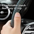 thumbnail image 4 of EGNMCR Car Accessories Summer Steering Wheel Cover, Rhinestone Steering Wheel Cover With Crystal Diamond For Women, Sparkling Car Wheel Protector Universal Fit 14-15 Inches Steering Wheel Covers, 4 of 7