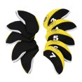 thumbnail image 5 of Bangcool 10PCS Golf Club Head Covers Color Patchwork Wedge Head Covers Golf Iron Covers with Number Design, 5 of 5