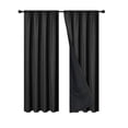 thumbnail image 2 of Chmadoxn Home Decor, Room Decor, Wall Decor Polyester Pongee Rod-Pull Light-blocking Curtains Living Room Sun-Blocking Curtains Heat-Insulating And Soundproof Curtains Polyester Blackout Curtains, 2 of 6
