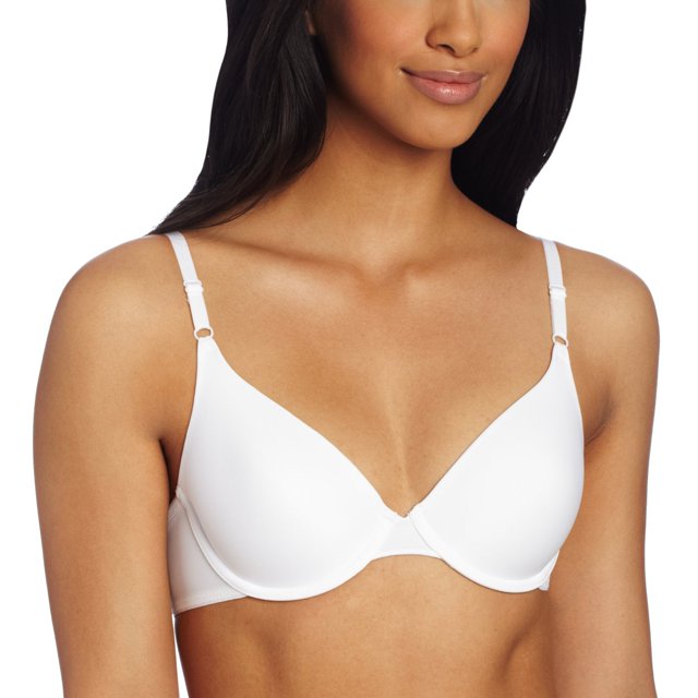 Maidenform Soutien-Gorge T-Shirt Ajusté One Fab Fit pour Femmes, 32DD, Blanc