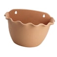 thumbnail image 1 of Maytalsory Wall Hanging Flower Pot Wall Planter Bucket for Railing Indoor Outdoor Fence Brown Brown, 1 of 4