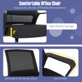 thumbnail image 4 of Patiojoy Office Mesh Chair Set of 8 Office Guest Conference Chair w/ Lumbar Support Ergonomic Backrest Metal Frame Sled Base Reception Conference Chair, 4 of 7