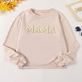 thumbnail image 3 of Mommy and Me Matching Outfits  Long Sleeve Letter Print Sweatshirts, 3 of 9
