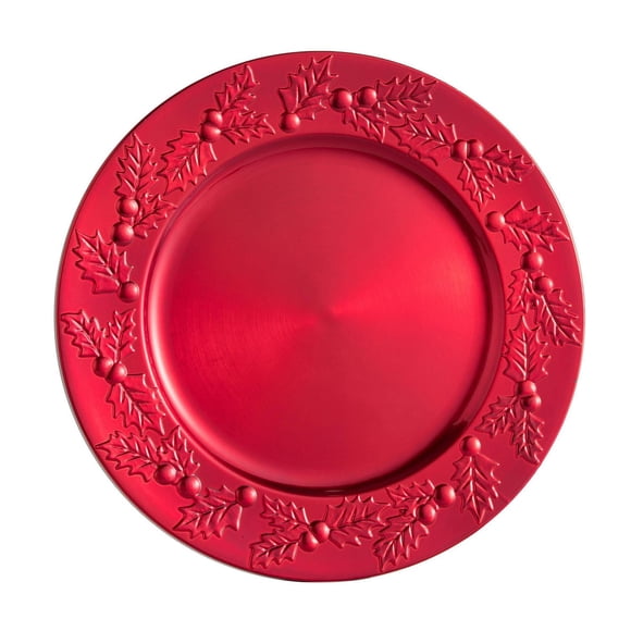 Holiday Time 33" Holy Charger Red