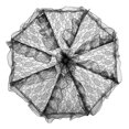thumbnail image 2 of Wedding Umbrella,Lace Umbrella,Wedding Bride Umbrella Unique Foldable Lace Fabric Parasol Umbrella Performance Props, 2 of 8
