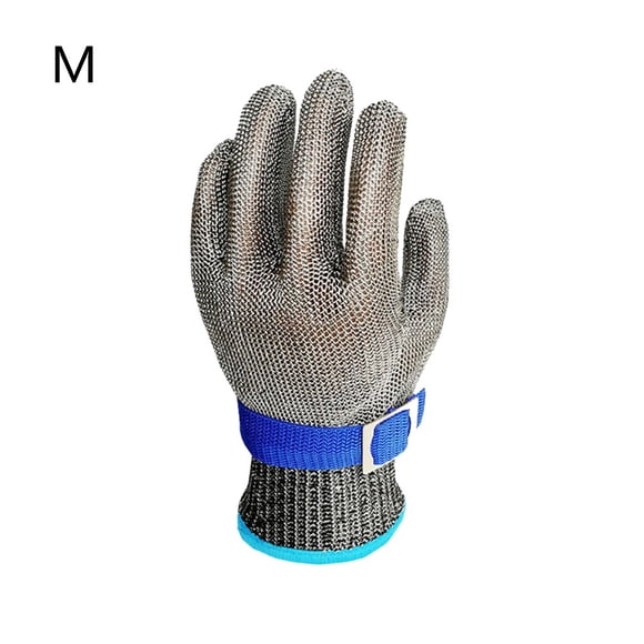 Safety Cut Proof Stab Resistant Glove Steel Wire Metal Mesh Butcher Gloves