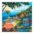 thumbnail image 4 of RoseArt - Soft Touch 1000-Piece - Whispering Waves Village - Adult Interlocking Puzzle, 4 of 5