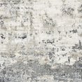 thumbnail image 1 of HomeRoots 353990 Tapis en Polyester Ivoire et Sarcelle 3 Pi 3 Po x 4 Pi 11 Po, 1 of 1