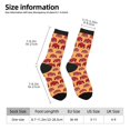 thumbnail image 2 of Lsque Chaussettes Montantes pour Hommes Imprimées Voitures Rouges, Chaussettes en Coton Douces, Durables, Respirantes et Évacuant l'Humidité avec Contrôle des Odeurs, 2 of 6