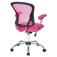 thumbnail image 2 of Juliana Task Chair with Pink Mesh Fabric Seat, 2 of 3