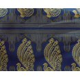 thumbnail image 4 of oneOone Georgette Viscose Fabric Peacock Block Decor Fabric Printed BTY 42 Inch Wide, 4 of 4