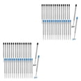 thumbnail image 2 of bedienty 30x Replaceable Ballpoint Pen Refills For Extended Lifespan Impact-resistant Metal Ball Points 2Set, 2 of 6