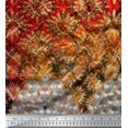 thumbnail image 3 of Soimoi Polyester Crepe Fabric Check & Floral Panel Print Sewing Fabric Yard 42 Inch Wide, 3 of 3