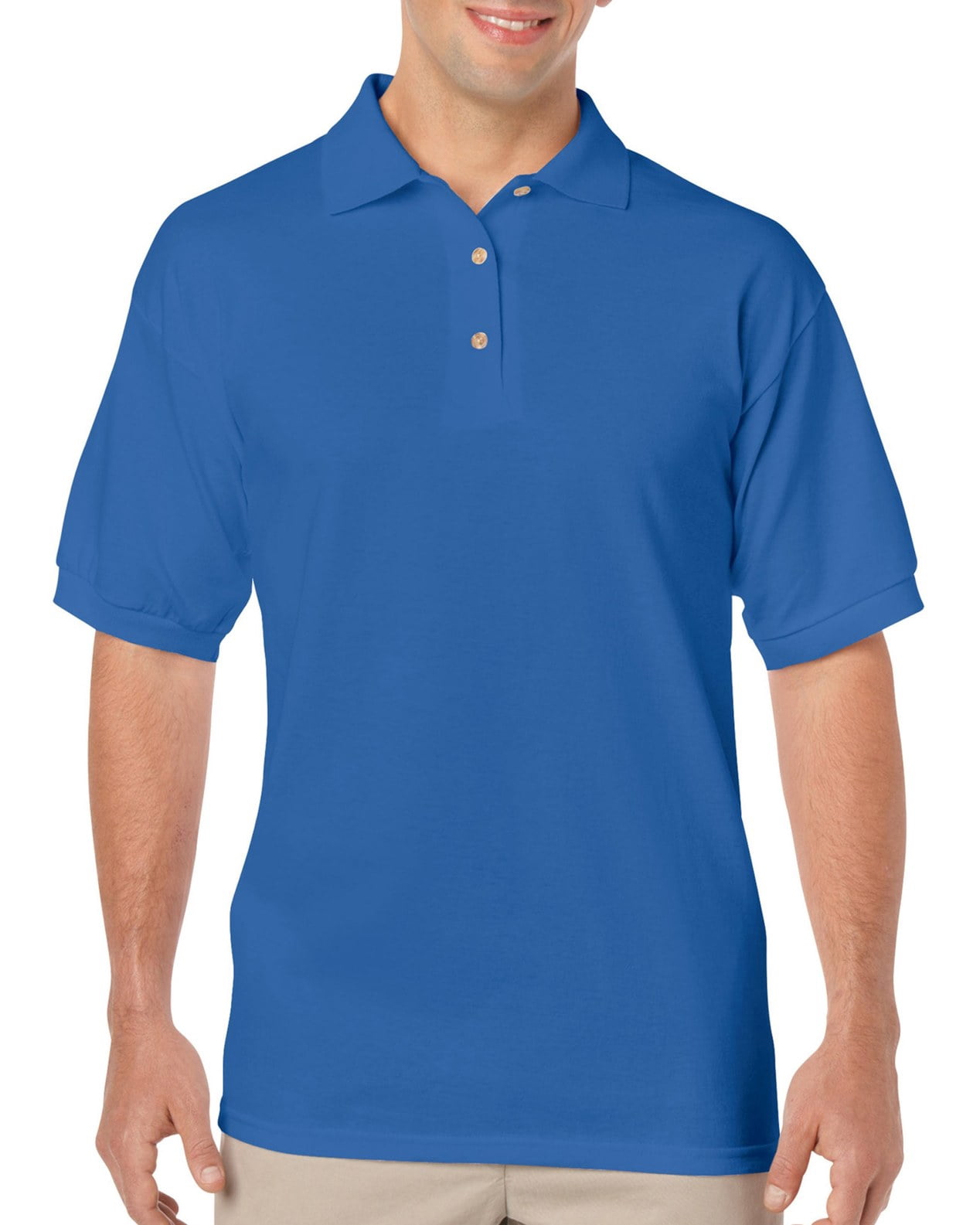 Gildan Mens DryBlend Jersey Sport Shirt , S, Royal