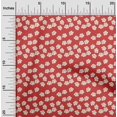 thumbnail image 2 of oneOone Cotton Cambric Red Fabric Floral Sewing Craft Projects Fabric Prints By Yard 42 Inch Wide-XX, 2 of 4