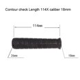 thumbnail image 1 of 2 Pcs Poignées en Caoutchouc pour Brouette, Tubes Ronds Poignées de Remplacement Noires, 1 of 8