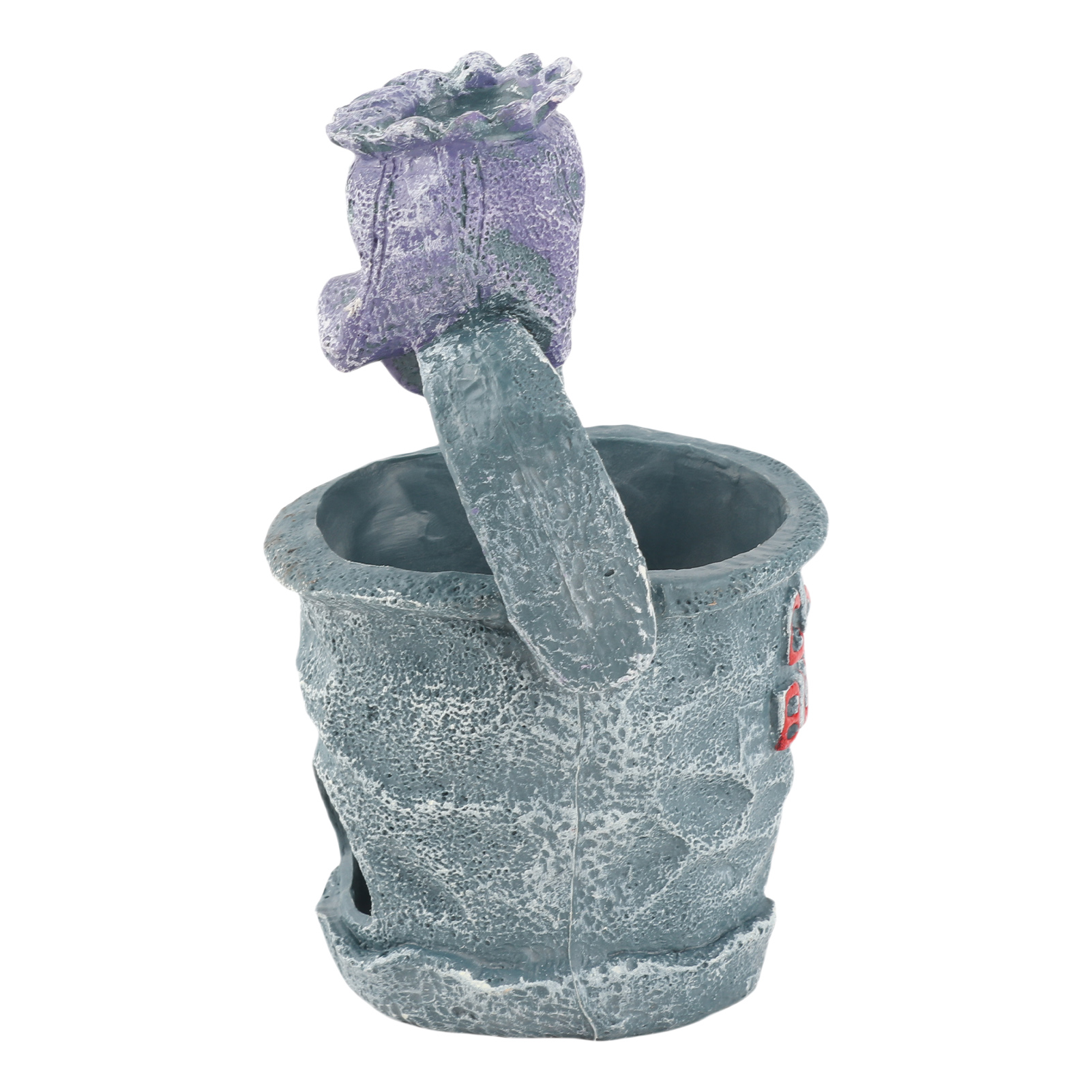 Environmental  Artificial Unique Shape Fish tank Decoration Bucket, Aquarium Resin Bucket, Fish Tank for Aquarium