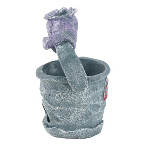 Environmental  Artificial Unique Shape Fish tank Decoration Bucket, Aquarium Resin Bucket, Fish Tank for Aquarium