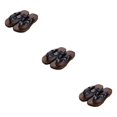 thumbnail image 4 of ZheElen Japanese Clogs Slippers Geta Sandals Flip Flops for Men Women 36 Blue Round Size 41 3Set, 4 of 6