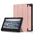 thumbnail image 1 of Pour All-New Fire 7 Fire7 2022 Étui Pliant Support Magnétique Étui Arrière Rigide en PC pour Amazon Fire 7 2022 Étui pour Tablette 12e Génération Or Rose Fire 7 2022 12e Gén, 1 of 6