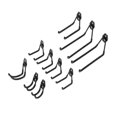 thumbnail image 3 of Wall Mount Utility Hooks,Garage Double Hooks Wall Wall Mount Hook Garage Storage Hooks Built for Precision, 3 of 14
